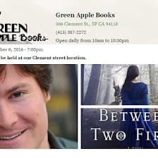 Illustration from “Book Signing at Green Apple Books on Sunday, Nov.6!!!”