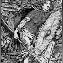 Illustration from “Shieldmaiden”