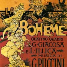 Illustration from “La Boheme”